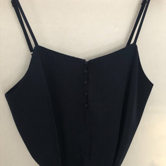 All : Row Los Angeles Classic Navy Jumpsuit: Size M - Picture 10 of 16